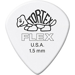 Dunlop 468 Tortex Flex Jazz III 1.5 mm 12 Pack