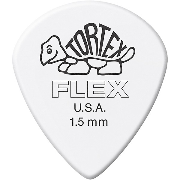 Dunlop 468 Tortex Flex Jazz III 1.5 mm 12 Pack