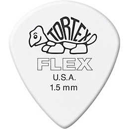 Dunlop 468 Tortex Flex Jazz III 1.5 mm 72 Pack