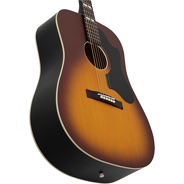 Recording King Dirty 30s 7 RDS-7 Dreadnought Acoustic Guitar Tobacco Sunburst