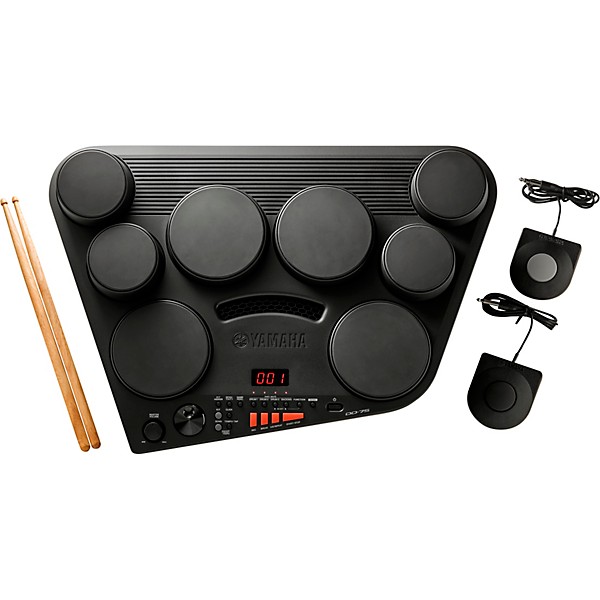 Open Box Yamaha DD-75 8-Pad Portable Digital Drum Set Level 2 Regular 194744189739