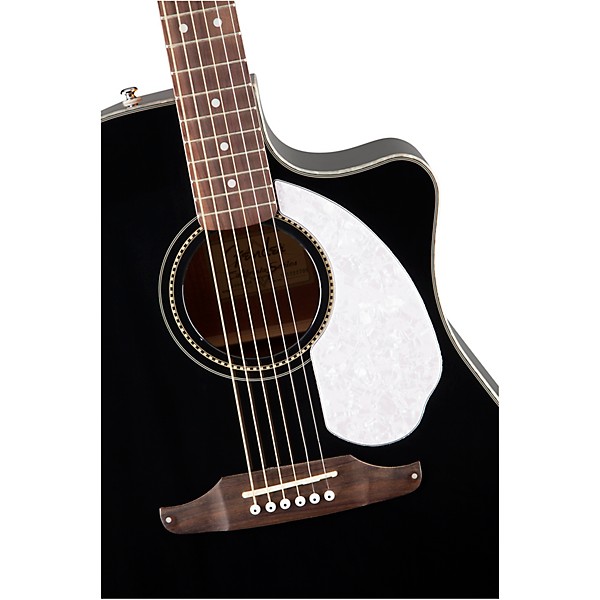 ギター Fender California Series Sonoran SCE Open Box Fender Sonoran SCE v2 Acoustic-Electric Guitar Black