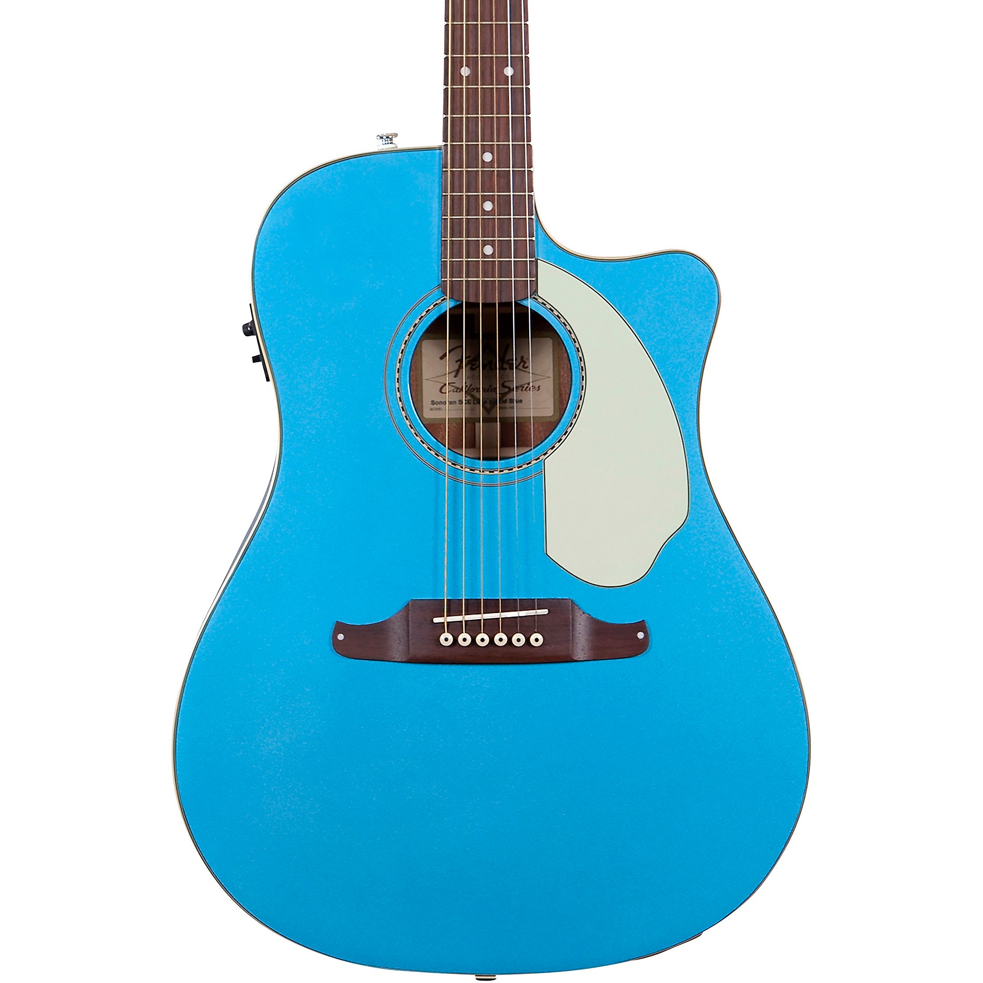 Fender Sonoran SCE v2 Acoustic-Electric Guitar Lake Placid Blue