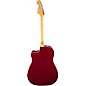 Fender Sonoran SCE v2 Acoustic-Electric Guitar Candy Apple Red