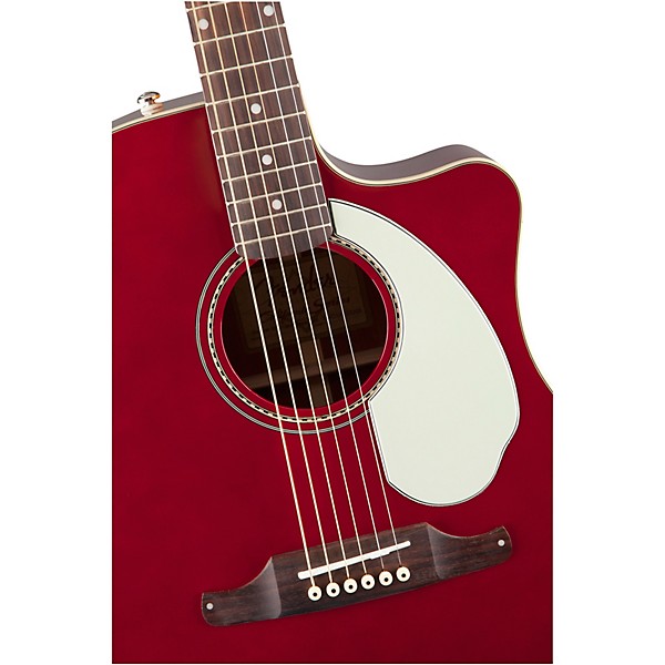 Fender Sonoran SCE v2 Acoustic-Electric Guitar Candy Apple Red