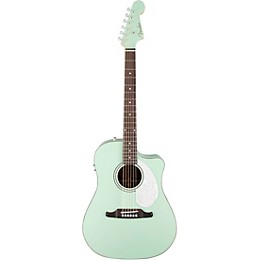 Open Box Fender Sonoran SCE v2 Acoustic-Electric Guitar Surf Green