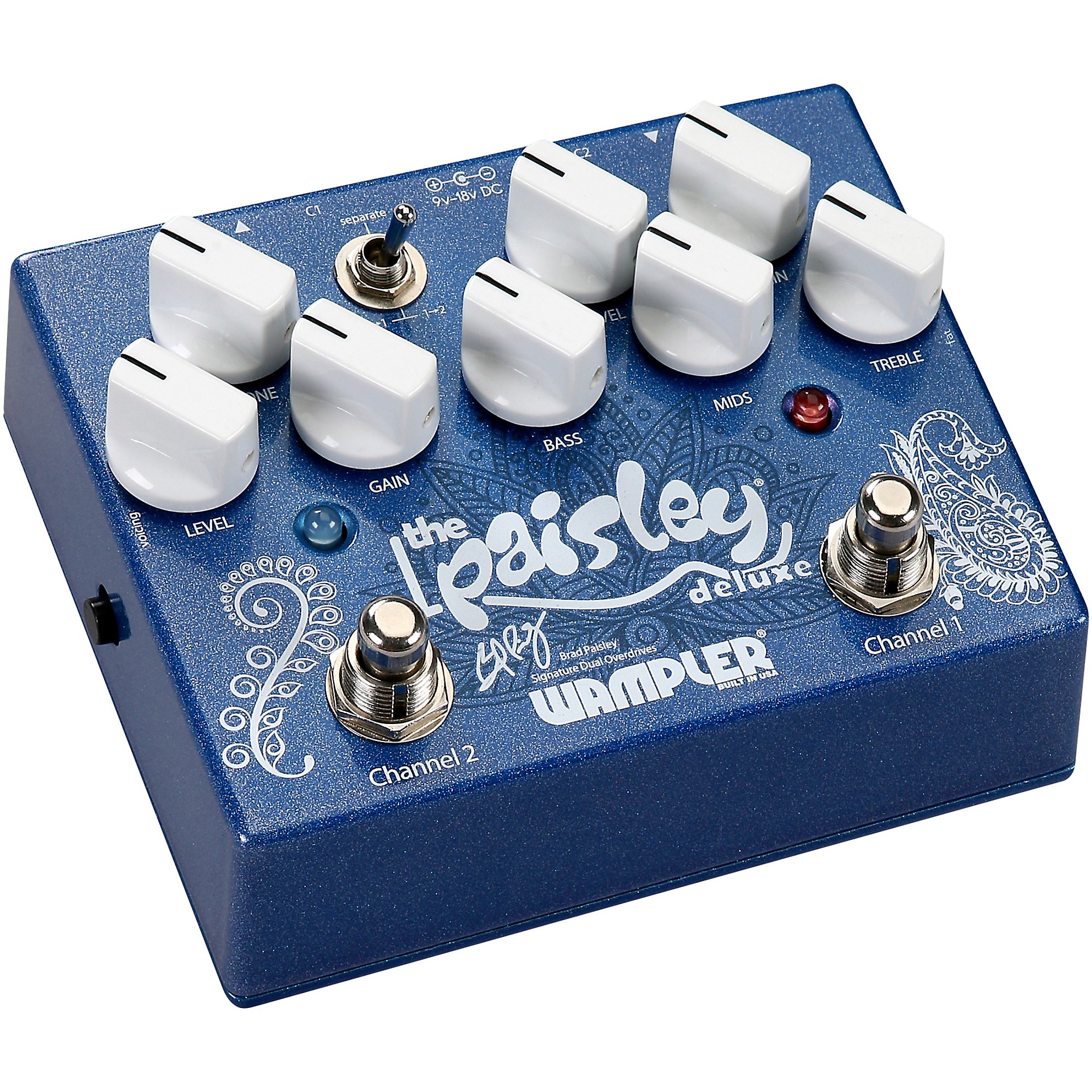 入荷なう Paisley Wampler Deluxe Center Guitar | Pedal Effects Overdrive ギター