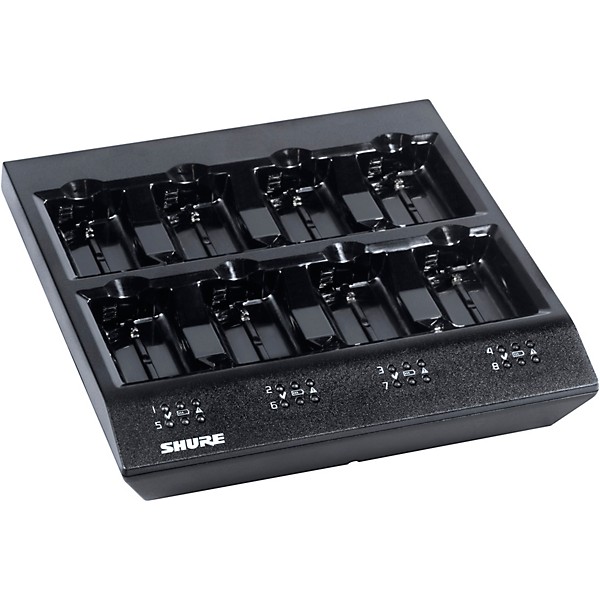 Open Box Shure 8 Bay Battery Charger Level 1