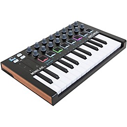 Open Box Arturia MiniLab Black Edition Keyboard Controller and Software Bundle Level 1