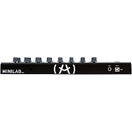 Open Box Arturia MiniLab Black Edition Keyboard Controller and Software Bundle Level 1