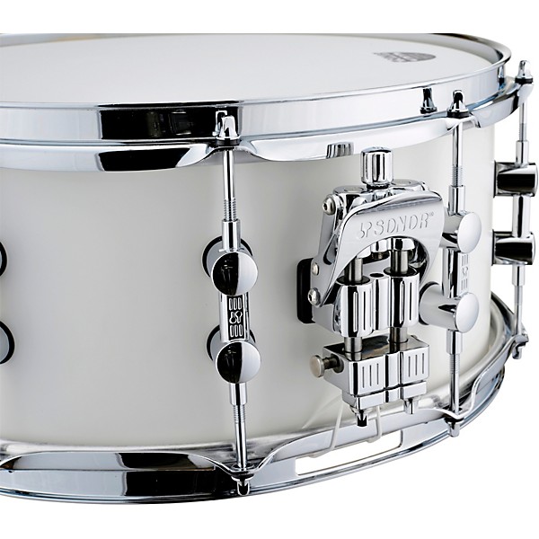 SONOR SQ1 Snare Drum 14 x 6.5 in. Satin Pure White