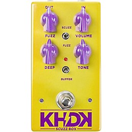 KHDK Scuzz Box Fuzz Effects Pedal