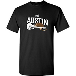 Clearance Guitar Center Austin Armadillo T-Shirt Medium