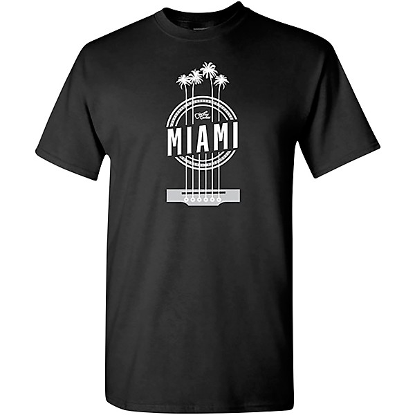 Clearance Guitar Center Miami Four Palm Trees Graphic T-Shirt XX Large ...