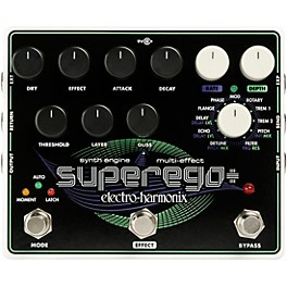 Electro-Harmonix Superego+ Synth Effects Pedal