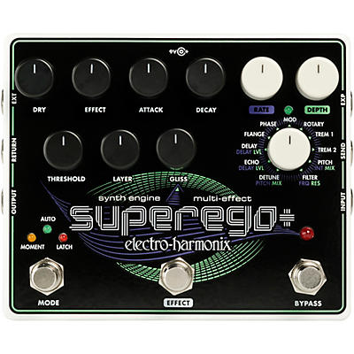 Electro-Harmonix Superego+ Synth Effects Pedal for sale