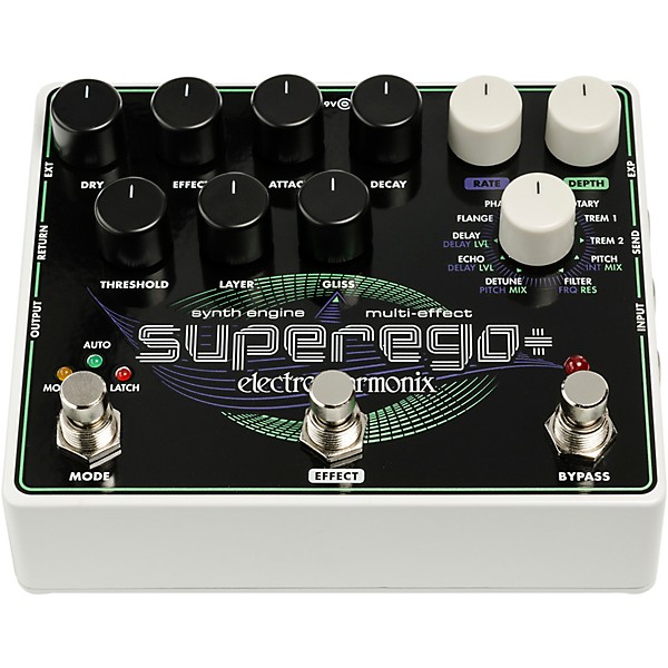 Electro-Harmonix Superego+ Synth Effects Pedal