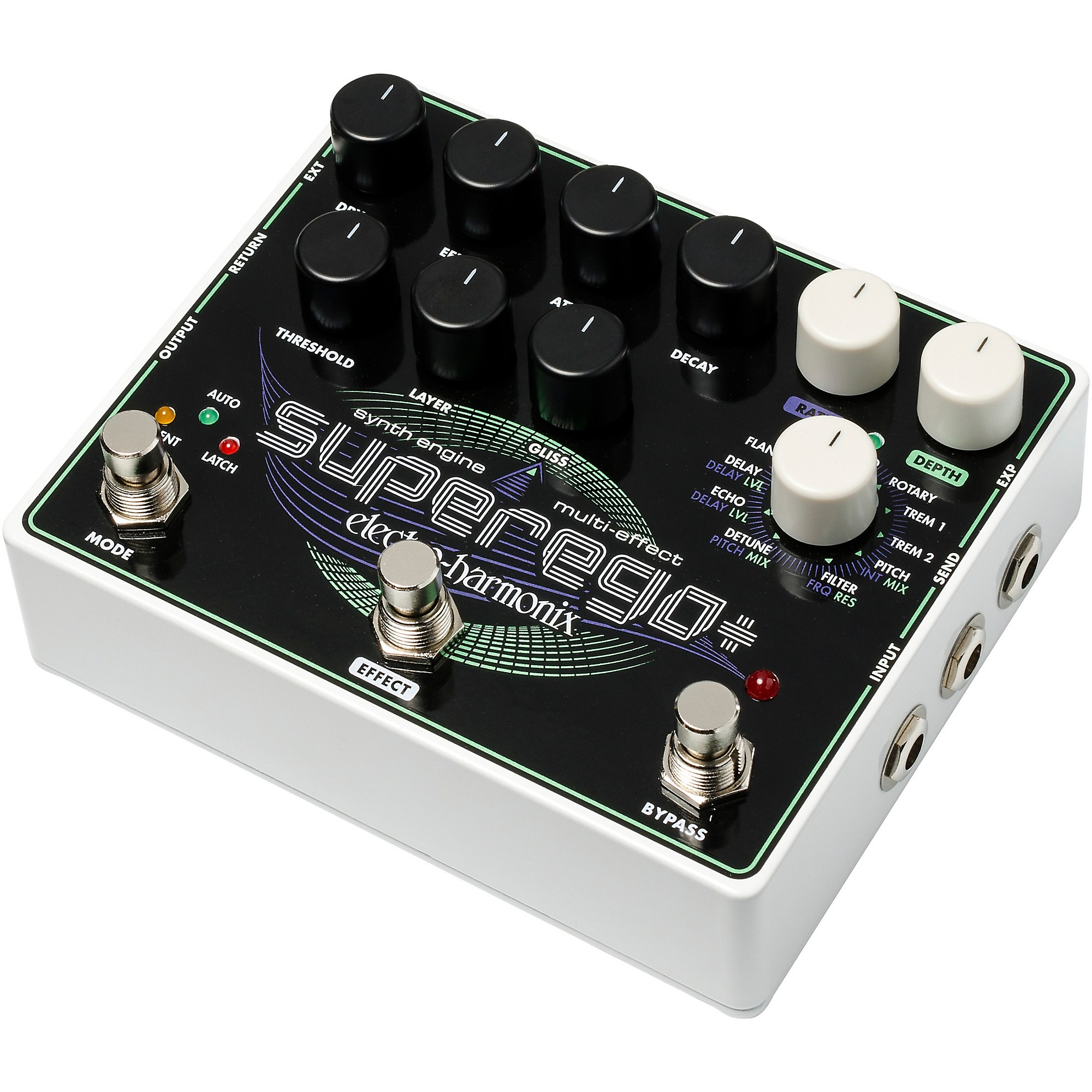 Electro-Harmonix Superego+ Synth Effects Pedal | Guitar Center