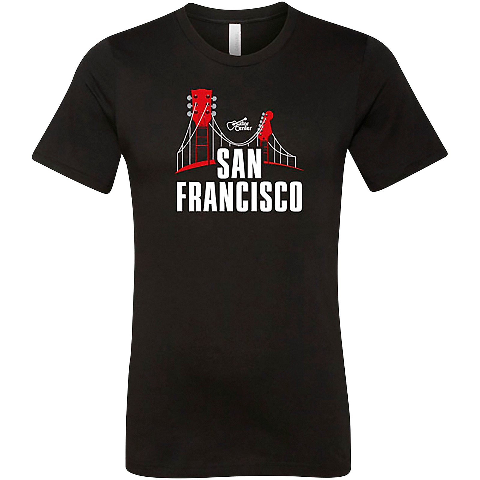 Guitar Center San Francisco Guitar Bridge Graphic T-Shirt X Large ...