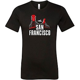 Guitar Center San Francisco Guitar Bridge Graphic T-Shirt X Large