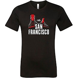 Guitar Center San Francisco Guitar Bridge Graphic T-Shirt XX Large