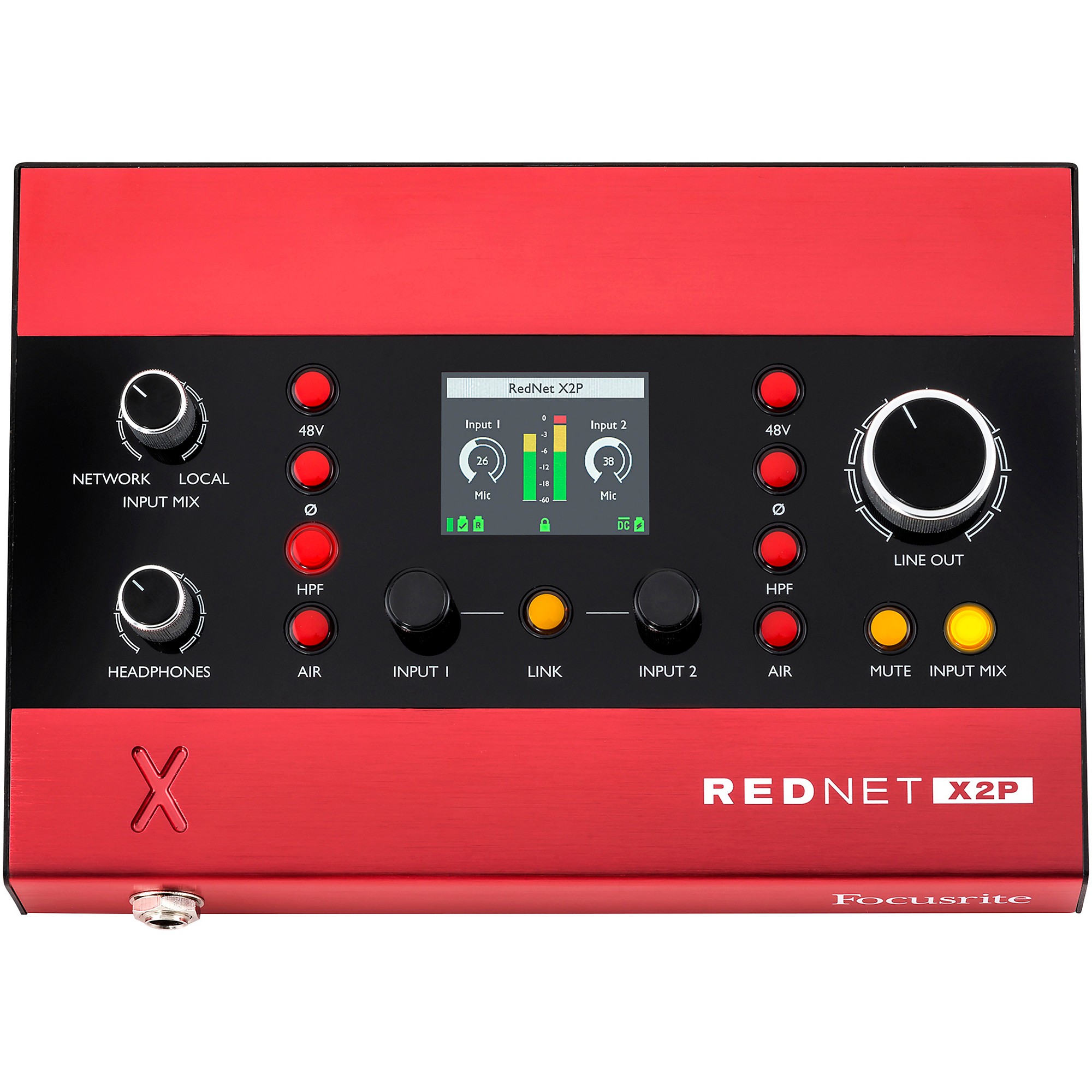 Focusrite RedNet X2P Audio Interface | Guitar Center