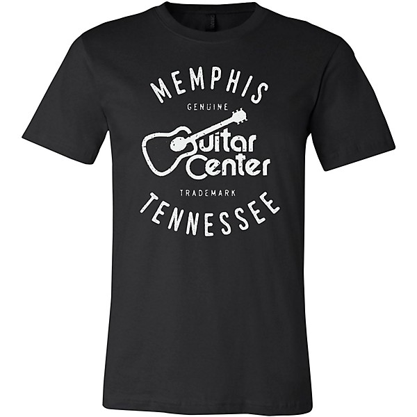 Clearance Guitar Center Memphis Logo T-Shirt Large