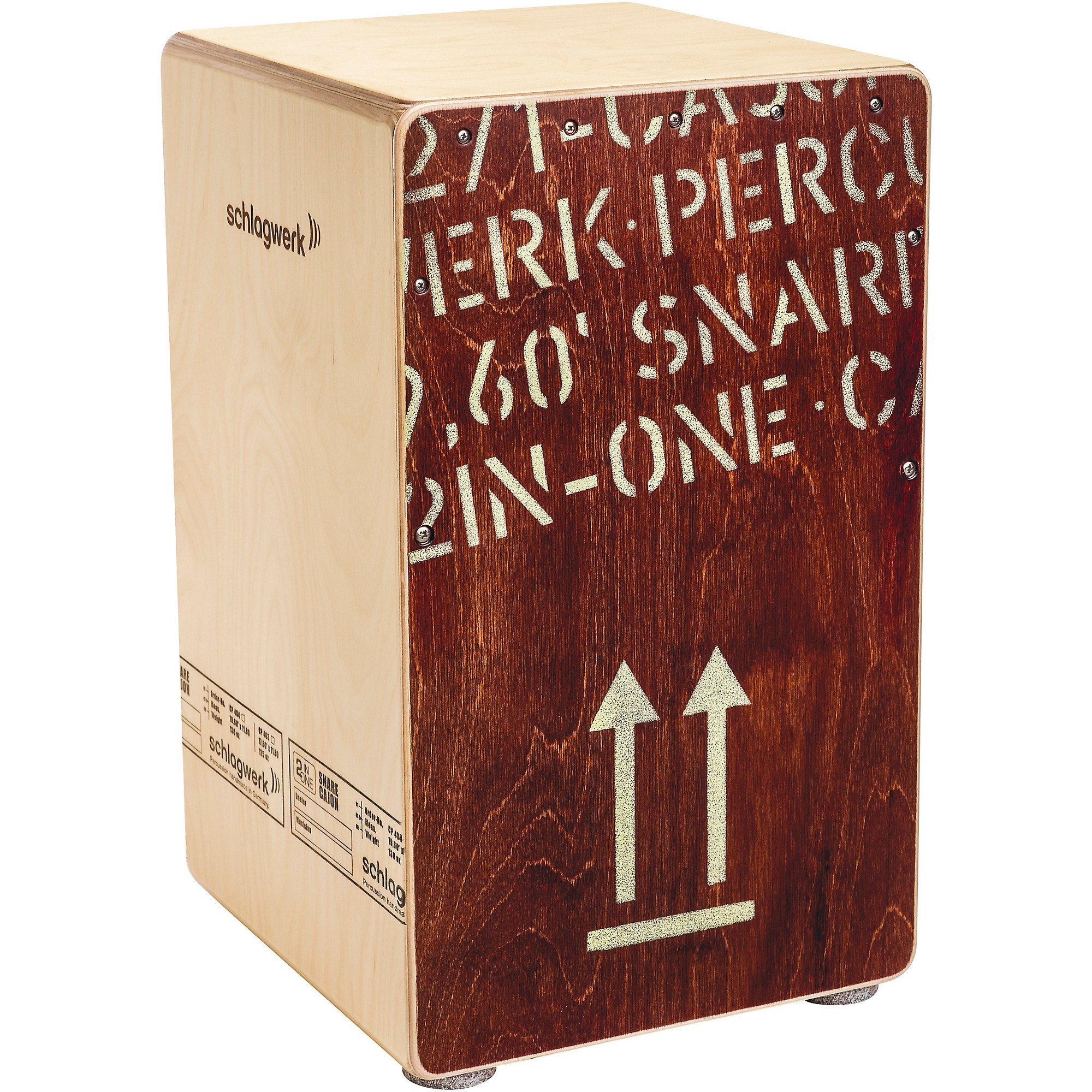 Schlagwerk 2inOne Series Cajon Large (CP403) Red Edition | Guitar