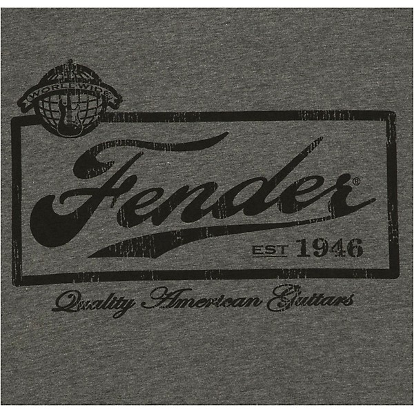 Clearance Fender Beer Label Mens T-Shirt X Large Black