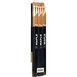 Stagg Maple Drum Sticks Wood Tip 12-Pair 7A Stagg Maple Drum Sticks Wood Tip 12-Pair 5B