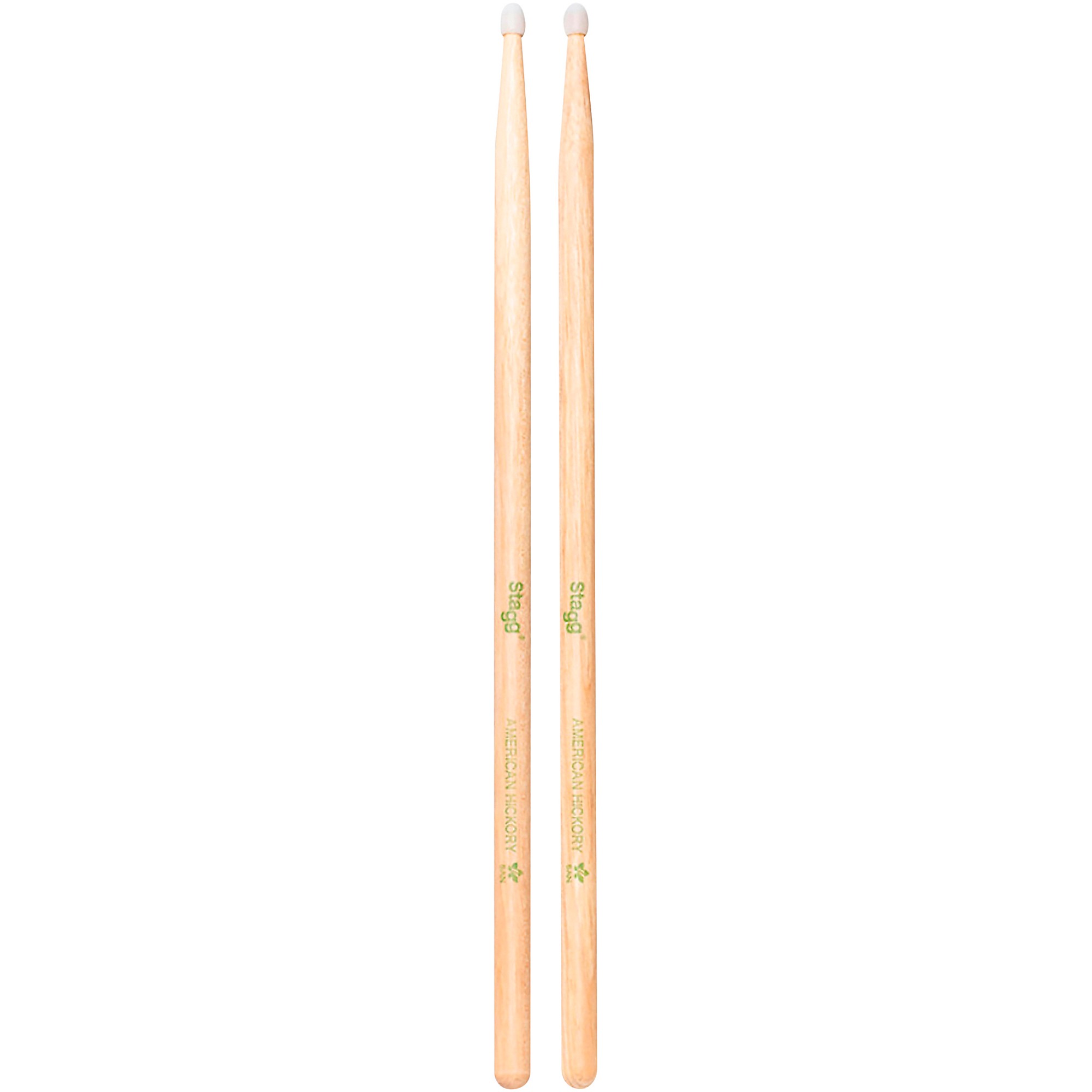 Stagg Maple Drum Sticks - 5A Nylon Tip - Berkshire Music Trust