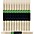 Stagg 12-Pair American Hickory Drum Sticks Wood Tip 7A Stagg 12-Pair American Hickory Drum Sticks Wood Tip 2B