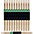 Stagg 12-Pair American Hickory Drum Sticks Wood Tip 7A Stagg 12-Pair American Hickory Drum Sticks Wood Tip 5B