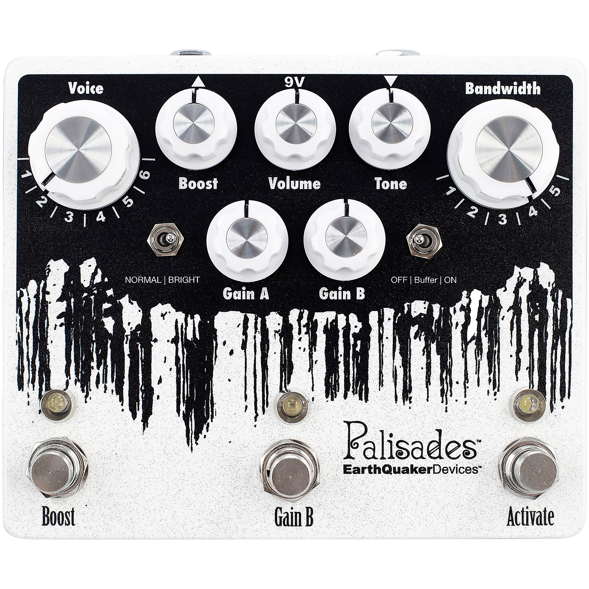 ギター EarthQuaker Devices Palisades EarthQuaker Devices Palisades V2 Overdrive Effects Pedal | Guitar