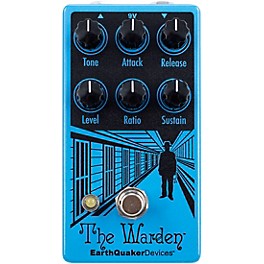 EarthQuaker Devices The Warden V2 Optical Compressor Effects Pedal