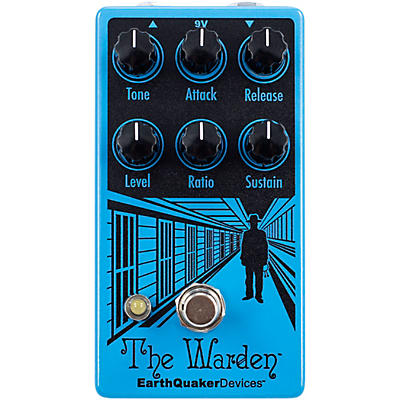 Earthquaker Devices The Warden V2 Optical Compressor Effects Pedal for sale