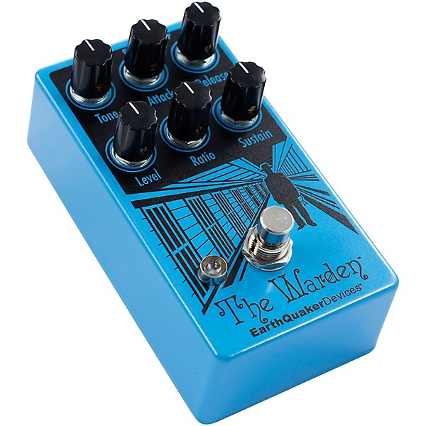 EarthQuaker Devices The Warden V2 Optical Compressor Effects Pedal