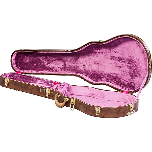 Open Box Gibson Historic Replica Les Paul Case Level 1 Historic Brown Pink