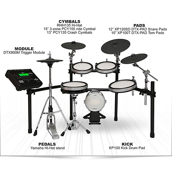Yamaha DTX920K Electronic Drum Set