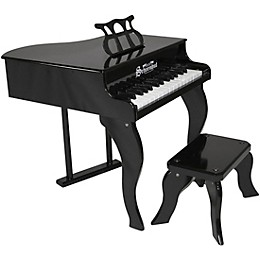 Open Box Schoenhut 30-Key Fancy Baby Grand Toy Piano Level 1 Black