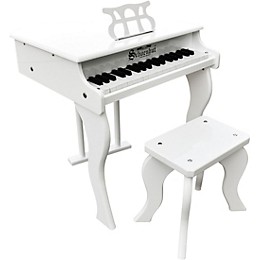 Open Box Schoenhut 37-Key Elite Baby Grand Toy Piano Level 1 White