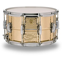 Ludwig Bronze Phonic Hammered Bronze Snare Drum 14 x 8 in.