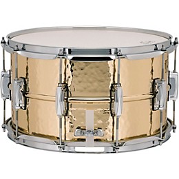 Ludwig Bronze Phonic Hammered Bronze Snare Drum 14 x 8 in.