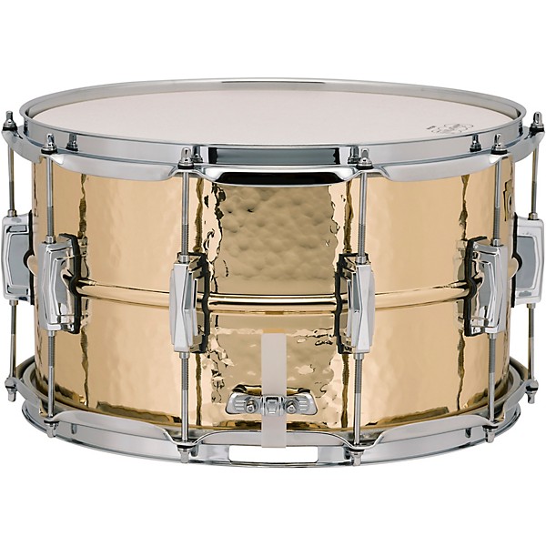 Ludwig Bronze Phonic Hammered Bronze Snare Drum 14 x 8 in.