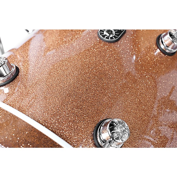 Open Box Natal Drums Cafe Racer US Fusion 22 4-Piece Shell Pack With 22" Bass Drum Level 1 Champagne Sparkle