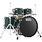 Natal Drums Cafe Racer US Fusion 22 4-Piece Shell Pack With 22" Bass Drum British Racing Green Sparkle thumbnail