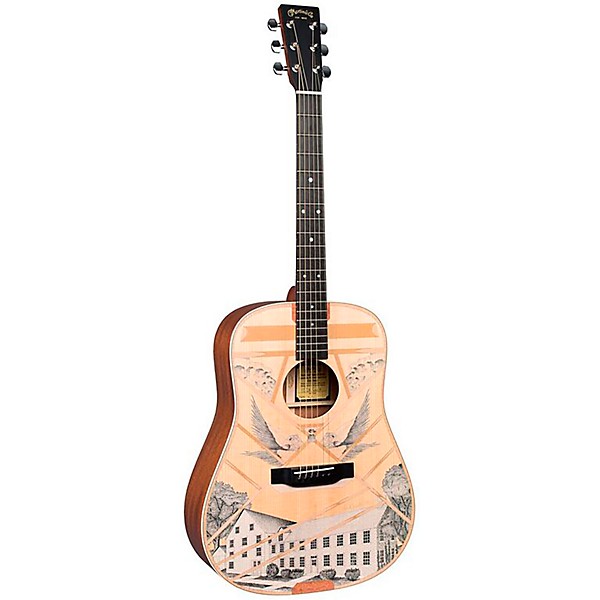 Martin D-Boak Custom Signature Edition Dreadnought Acoustic Guitar Natural
