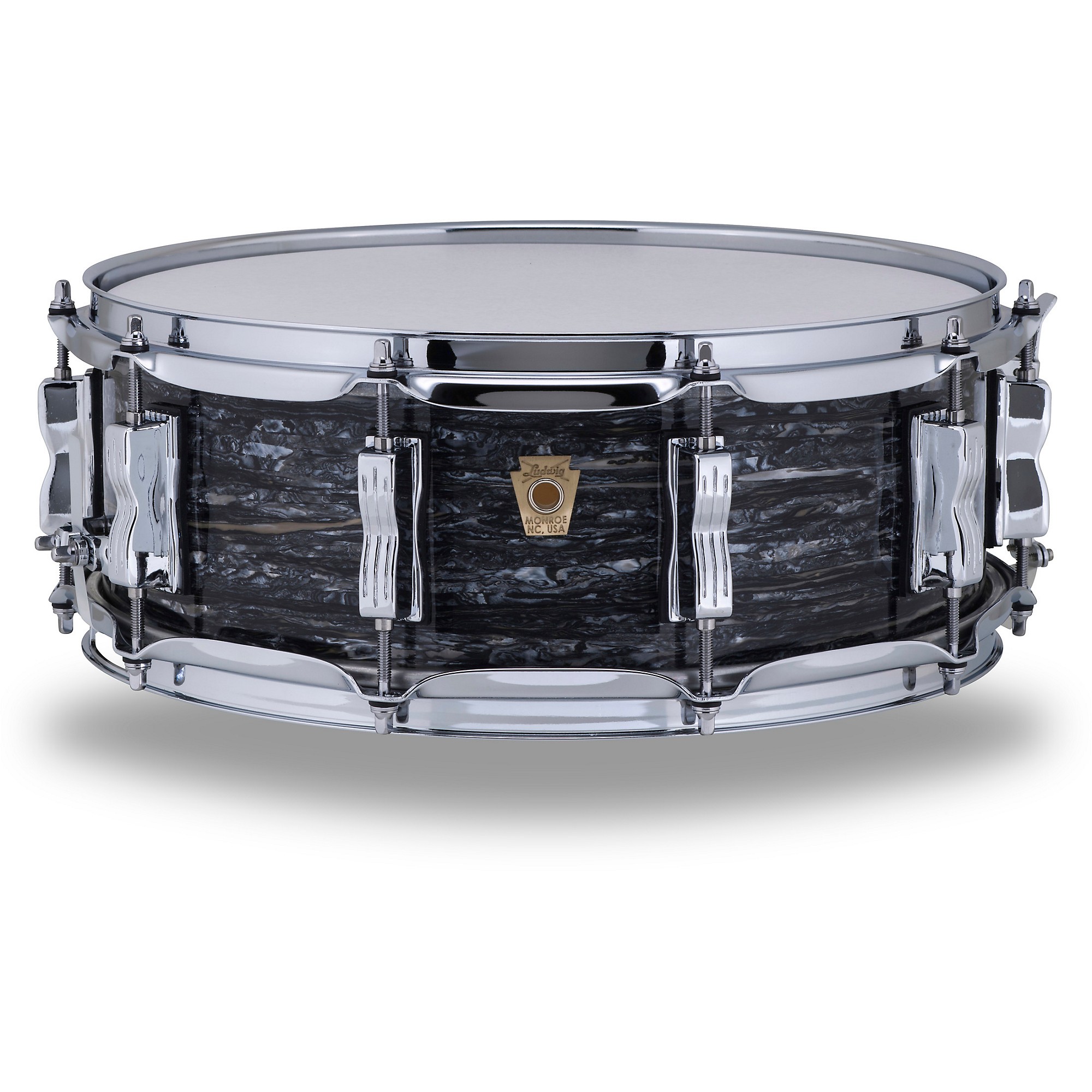 Ludwig Classic Maple Snare Drum 14 x 5 in. Vintage Black Oyster