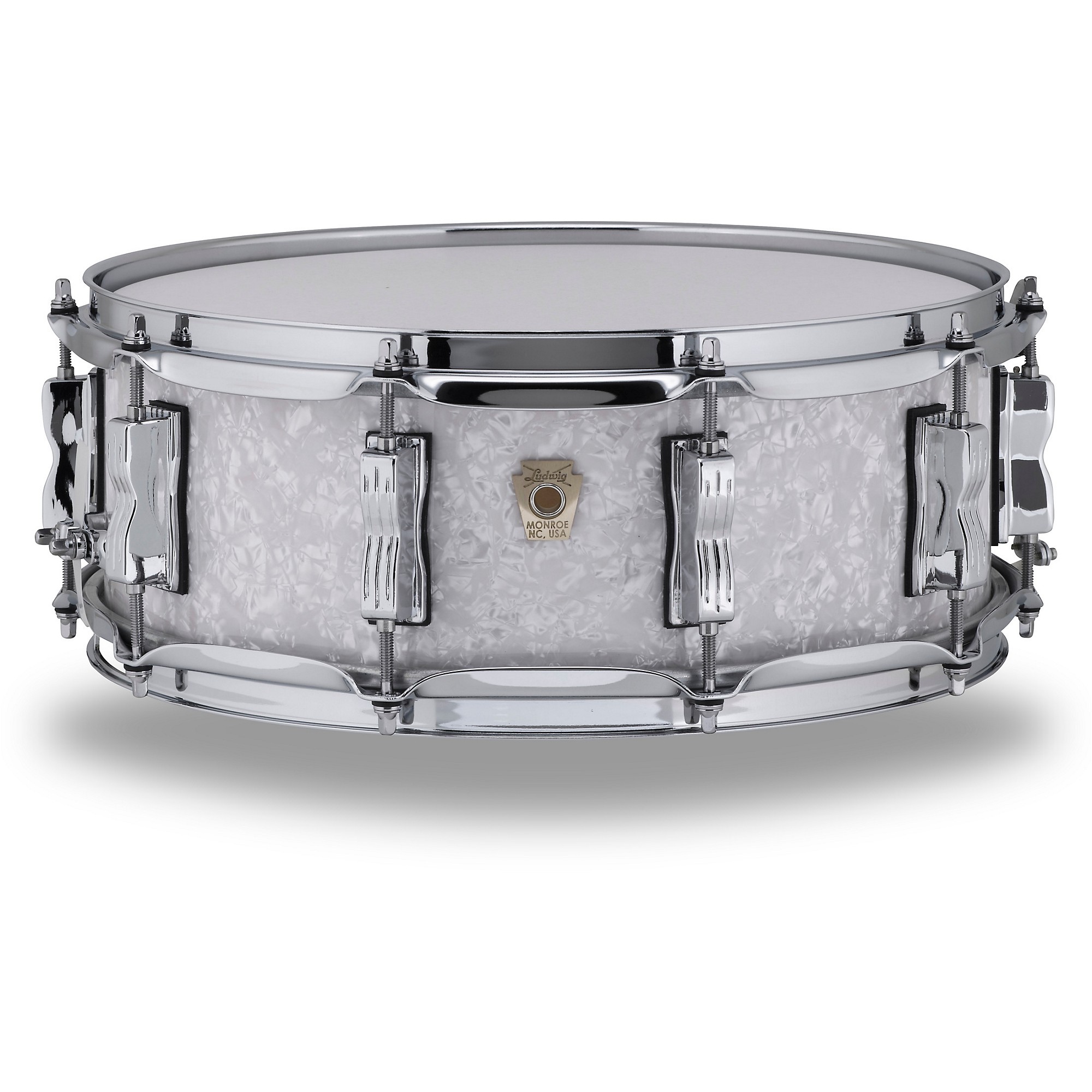 Ludwig Classic Maple Snare Drum 14 x 5 in. White Marine Pearl