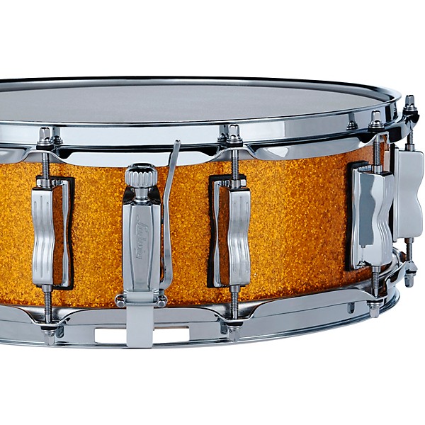 Ludwig Classic Maple Snare Drum - 14 x 5 in. Gold Sparkle